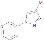 3-(4-bromo-1H-pyrazol-1-yl)pyridine