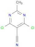 4,6-DICHLORO-2-METHYLPYRIMIDINE-5-CARBONITRILE