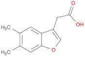 2-(5,6-Dimethylbenzofuran-3-yl)acetic acid