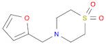 4-(2-FURYLMETHYL)-1LAMBDA6,4-THIAZINANE-1,1-DIONE
