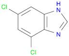 1H-Benzimidazole,4,6-dichloro-(9CI)