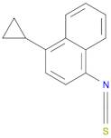 NAPHTHALENE, 1-CYCLOPROPYL-4-ISOTHIOCYANATO-
