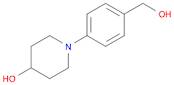 1-(4-HYDROXYMETHYLPHENYL)PIPERIDIN-4-OL