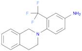 4-(3,4-DIHYDRO-1H-ISOQUINOLIN-2-YL)-3-TRIFLUOROMETHYL PHENYLAMINE