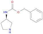 benzyl N-[(3R)-pyrrolidin-3-yl]carbamate