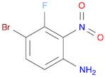 4-BROMO-3-FLUORO-2-NITROANILINE
