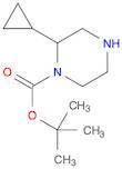 2-CYCLOPROPYL-PIPERAZINE-1-CARBOXYLIC ACID TERT-BUTYL ESTER