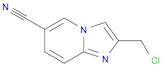 2-CHLOROMETHYL-IMIDAZO[1,2-A]PYRIDINE-6-CARBONITRILE