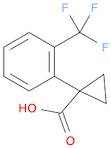 1-(2-TRIFLUOROMETHYL-PHENYL)-CYCLOPROPANECARBOXYLIC ACID