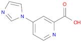 4-(1H-IMIDAZOL-1-YL)PYRIDINE-2-CARBOXYLIC ACID