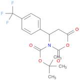 N-BOC-β-ALANINE-β-4'-TRIFLUOROMETHYLPHENYL-N-CARBOXYANHYDRIDE