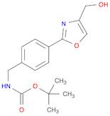 [4-(4-HYDROXYMETHYL-OXAZOL-2-YL)-BENZYL]-CARBAMIC ACID TERT-BUTYL ESTER