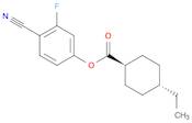 4-CYANO-3-FLUOROPHENYL TRANS-4-ETHYLCYCLOHEXANECARBOXYLATE
