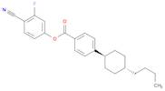 3-Fluoro-4-cyanophenyl trans-4- (4-n-butylcyclohexyl)benzoate