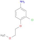 3-Chloro-4-(2-methoxyethoxy)aniline