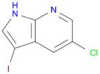 5-CHLORO-3-IODO-1H-PYRROLO[2,3-B]PYRIDINE