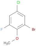 2-BROMO-4-CHLORO-6-FLUOROANISOLE