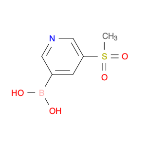 5-(METHYLSULFONYL)-3-PYRIDINEBORONIC ACID