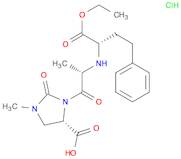 (S)-3-[(S)-2-((S)-1-ETHOXYCARBONYL-3-PHENYL-PROPYLAMINO)-PROPIONYL]-1-METHYL-2-OXO-IMIDAZOLIDINE-4-CARBOXYLIC ACID
