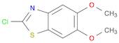 2-Chloro-5,6-dimethoxybenzo[d]thiazole