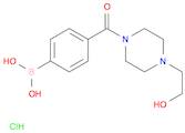 4-(4-(2-HYDROXYETHYL)PIPERAZINE-1-CARBONYL)PHENYLBORONIC ACID