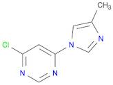 4-Chloro-6-(4-methyl-1H-imidazol-1-yl)pyrimidine