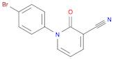 1-(4-Bromophenyl)-2-oxo-1,2-dihydropyridine-3-carbonitrile