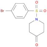 1-(4-Bromophenylsulfonyl)piperidin-4-one