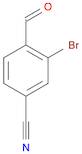 2-Bromo-4-cyanobenzaldehyde