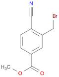 3-bromomethyl-4-cyanobenzoic acid methyl ester