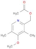 2-(ACETOXYMETHYL)-4-METHOXY-3,5-DIMETHYLPYRIDINE