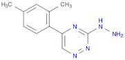 5-(2,4-dimethylphenyl)-3-hydrazino-1,2,4-triazine