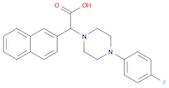 [4-(4-FLUORO-PHENYL)-PIPERAZIN-1-YL]-NAPHTHALEN-2-YL-ACETIC ACID