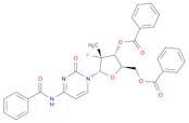 (2R,3R,4R,5S)-5-(4-benzaMido-2-oxopyriMidin-1(2H)-yl)-2-((benzoyloxy)Methyl)-4-fluoro-4-Methyltetrahydrofuran-3-yl benzoate
