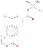 (Z)-tert-butyl 2-(1-(4-(Methoxycarbonyl)phenyl)ethylidene)hydrazinecarboxylate