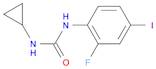 1-cyclopropyl-3-(2-fluoro-4-iodophenyl)urea