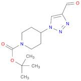 1-Piperidinecarboxylic acid, 4-(4-forMyl-1H-1,2,3-triazol-1-yl)-, 1,1-diMethylethyl ester