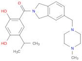 (2,4-dihydroxy-5-isopropylphenyl)(5-((4-Methylpiperazin-1-yl)Methyl)isoindolin-2-yl)Methanone