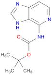 CarbaMic acid, N-3H-iMidazo[4,5-c]pyridin-4-yl-, 1,1-diMethylethyl ester