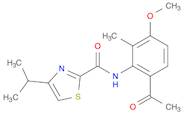 N-(6-acetyl-3-Methoxy-2-Methylphenyl)-4-isopropylthiazole-2-carboxaMide