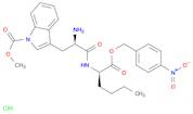 D-Norleucine, 1-(methoxycarbonyl)-D-tryptophyl-, (4-nitrophenyl)methyl ester, monohydrochloride (9…