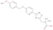3-(3-(5-((4-METHOXYBENZYL)OXY)PYRIDIN-2-YL)-1,2,4-OXADIAZOL-5-YL)-2,2-DIMETHYLPROPANOIC ACID