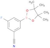 3-Fluoro-5-(4,4,5,5-tetramethyl-[1,3,2]dioxaborolan-2-yl)-benzonitrile