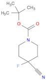 1-Piperidinecarboxylic acid, 4-cyano-4-fluoro-, 1,1-dimethylethyl ester