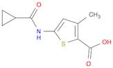 5-cyclopropaneamido-3-methylthiophene-2-carboxylic Acid