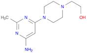 2-[4-(6-amino-2-methylpyrimidin-4-yl)piperazin-1-yl]ethanol