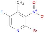 2-BROMO-5-FLUORO-3-NITRO-4-PICOLINE