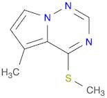 5-methyl-4-(methylthio)pyrrolo[1,2-f][1,2,4]triazine