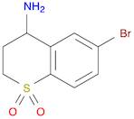 6-bromo-3,4-dihydro-2H-S,S-Di-oxo-thiochromen-4-amine hydrochloride