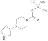 1-BOC-4-(PYRROLIDIN-3-YL)-PIPERAZINE